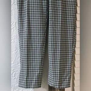 Banana Republic Hayden Taper Pant  Womens 6 Plaid Elastic *NWT*